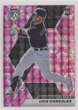 2021 Panini Mosaic Rookie Pink Camo Mosaic Prizm Luis Gonzalez #229 0q84