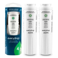 E very D rop by 2 Pack Ice and Water Refrigerator Filter 4 EDR 4RXD1 Sealed NEW