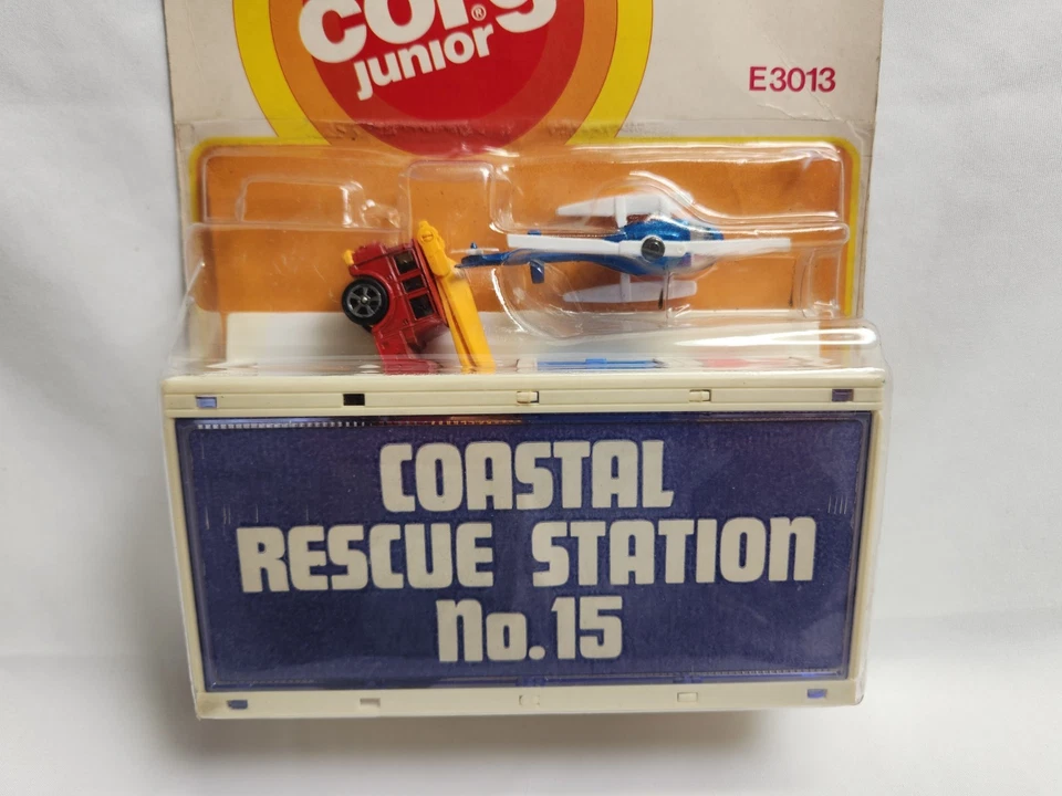 Muy Raro 1976 Corgi Juniors Estación de Rescate Costero No. 15 NUEVO EN CAJA E3013 precintado Foto 3 de 4