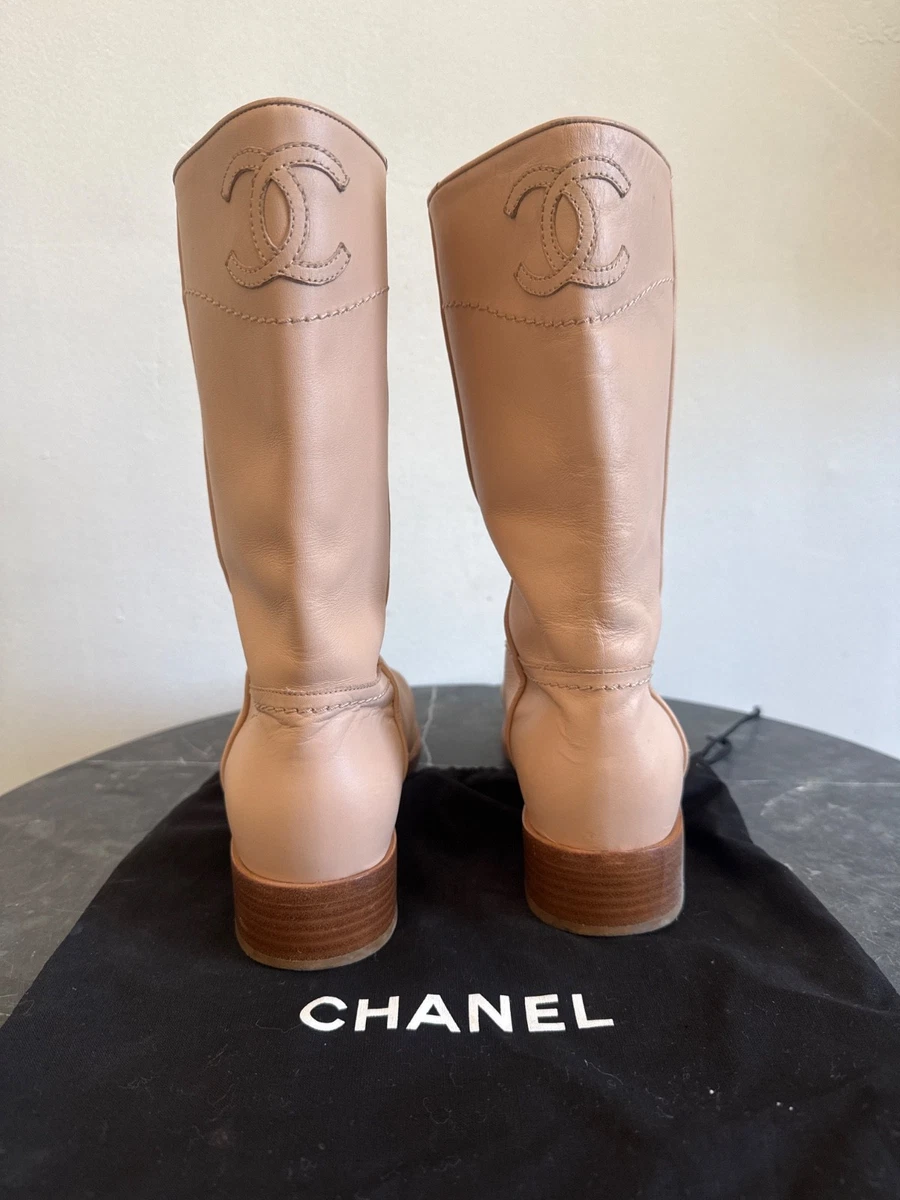 CHANEL Logo Boots for Women for sale | eBay