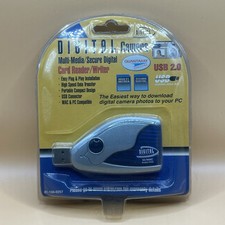 Digital Concepts Digital Camera Secure Digital Card Reader/Writer USB 2.0 Tested