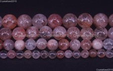 Natural Black Gold Super Seven Crystal Gemstone Round Beads 6mm 8mm 10mm 15.5"