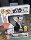 Funko Pop Star Wars Gaming Greats Boss GITD Gamestop Exclusive #458 w/Protector
