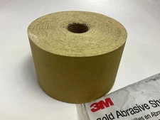 3M 02594 Stikit Gold Abrasive Sheet Roll P220 Grit, 2-3/4" X 45 Yard