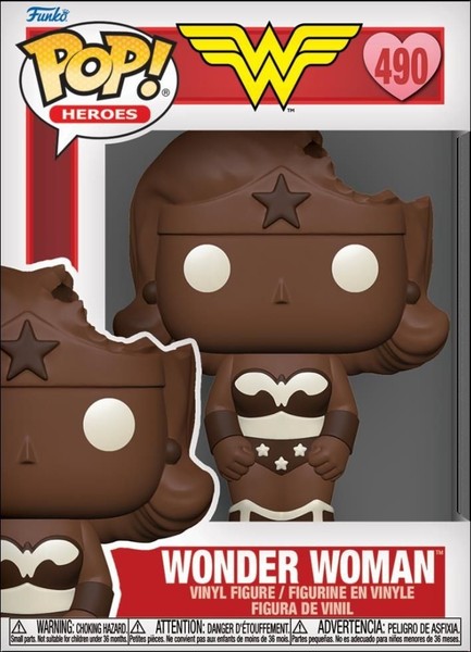 Gadget -D- Dc Comics: Funko Pop! Heroes - Wonder Woman (Vinyl Figure 490) Funko-image