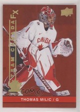 2023 Upper Deck Team Canada Juniors Team Canada FX Thomas Milic #FX-2 12v1