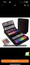 100 multicolor gel ink pens w/refills in Zip Case NEW Shipping Included