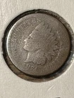 1874 FULL DATE Indian Head Cent Penny ABOUT GOOD