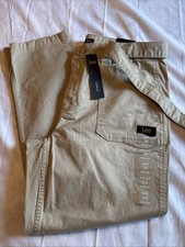 Lee Woman  s Regular Fit Ankle Mid Rise Bungalow Pants With Belt NWT Size 14M