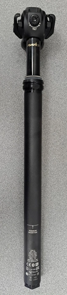 Tija de sillín con cuentagotas RockShox Reverb AXS XPLR - 27,2 mm, 50 mm, 400, negra, A1 Foto 4 de 4