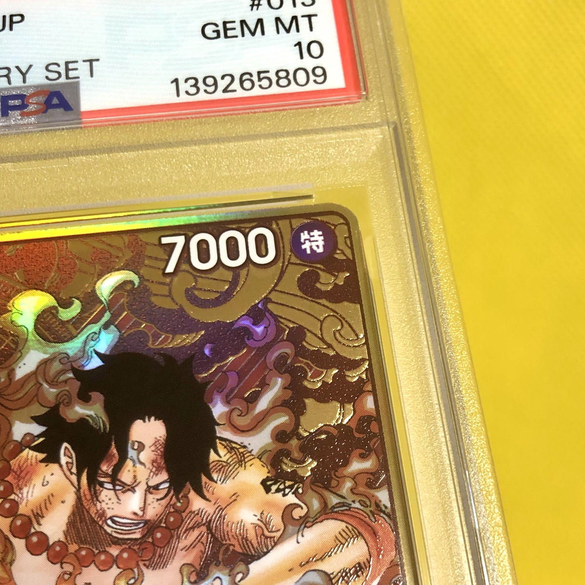 One Piece Card Japanese【Portgas D. Ace】PSA10 OP02-013 2nd