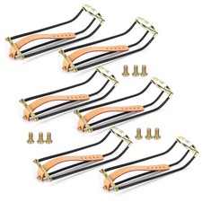 6Pcs Billiard Table Ball Falling Rail Pocket Snooker Pool Bronze Messing AM