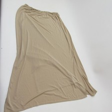 Marks  Spencer Slip Womens 12 Camel Tan Beige Knee Length Lined Polyester UK