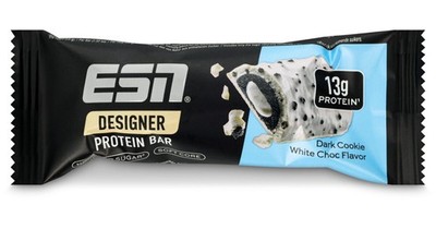 ESN Designer Protein Bar -OHNE BOX-Dark Cookie White Choc- 12x45g MHD 08.08.2026