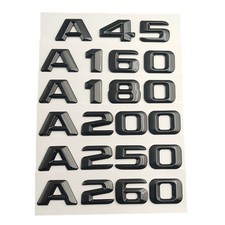 3d Abs schwarze Auto Buchstaben für Mercedes Benz Logo Abzeichen Logo Aufkleber 3d Abs schwarze Auto Buchstaben für Mercedes Benz Logo Abzeichen Logo Aufkleber