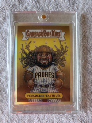 2025 Bowman Chrome Fernando Tatis Jr. Garbage Pail Kids GPK-37 Fernan-Doo Tatis