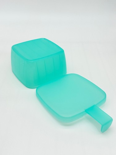 Tupperware 4-1/2" Cheese FORGET ME NOT Shelf Hanger Refrigerator Container #5338 - Picture 6 of 7