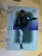 2001 Upper Deck SP Game Used Edition Baseball  #40 Randy Johnson  (83280)