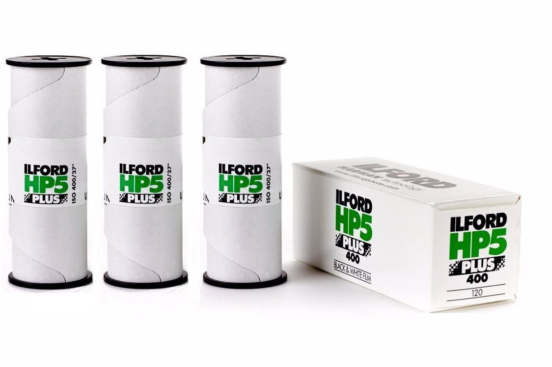 Ilford Hp5 Plus 400 Pellicola Ilford HP5 Plus 120 - Bianco E Nero 400 ASA, Kit Da 5 Rullini Medio Formato Rullino Kodak - Foto 8