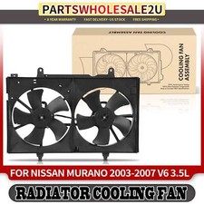 Engine Radiator Cooling Fan Assembly for Nissan Murano 2003-2007 3.5L 21481CA00B