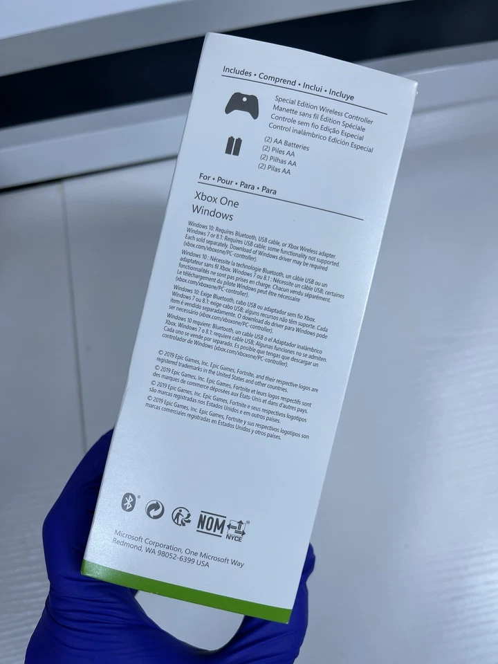 Microsoft Xbox One Fortnite Purple Limited Edition Controller (BOX ONLY) - Image 3 of 4