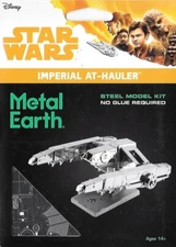 Fascinations Metal Earth Solo Star Wars IMPERIAL AT-HAULER 3D Model Kit MMS410