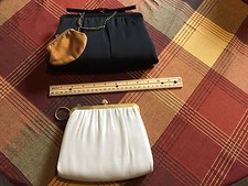 AFTER FIVE HL USA MADE VINTAGE EVENING CLUTCH PURSE BAGS SEE PICTURES