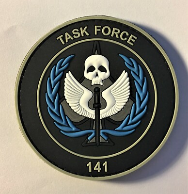 COD Task Force 141 PVC Patch (Special Forces Green Beret Delta GOT