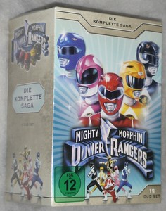 Mighty Morphin Power Rangers Complete Saga Seasons 1 2 3 Dvd Box Set Sealed Ebay