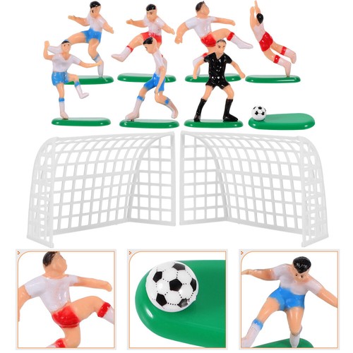 Sports Mini Soccer Player Figures Cake Decorative Accessories Football - Picture 12 of 12