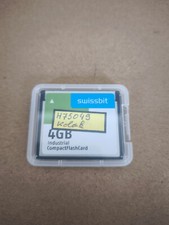 Swissbit 4GB Industrial CompactFlashCard SFCF...