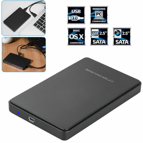 External hard drive case 2tb usb 3 0 portable disk enclosure 2 5 hdd