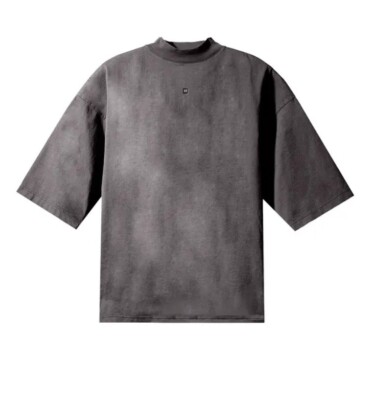 Yeezy Gap Fleece Yoke Tee Pavement Grey  Men s XL