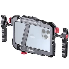 Ulanzi Lino Phone Cage Video Vlog Rig Handle For 5.4'' to 6.7'' iPhone11-14 Pro