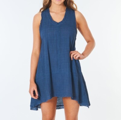 RIP CURL Women's CLASSIC SURF COVER UP Dress - MID BLUE - XS - NWT | eBay