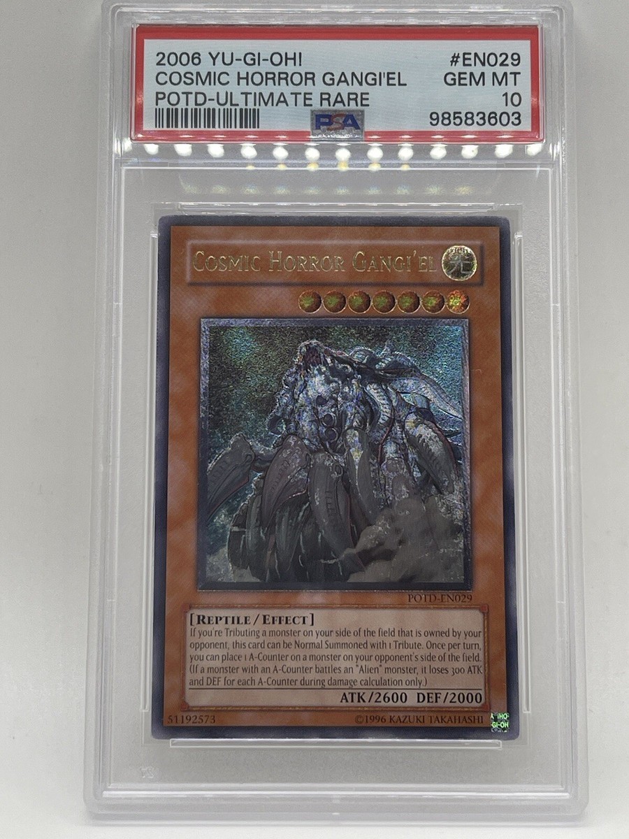 Cosmic Horror Gangi'el PSA 10 GEM MINT 💎 Ultimate Rare POTD-EN029