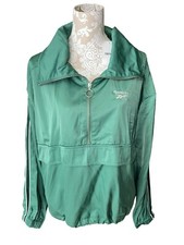 Forever 21 x Reebok Plus Green Half Zip Up Jacket NEW - Size 1X