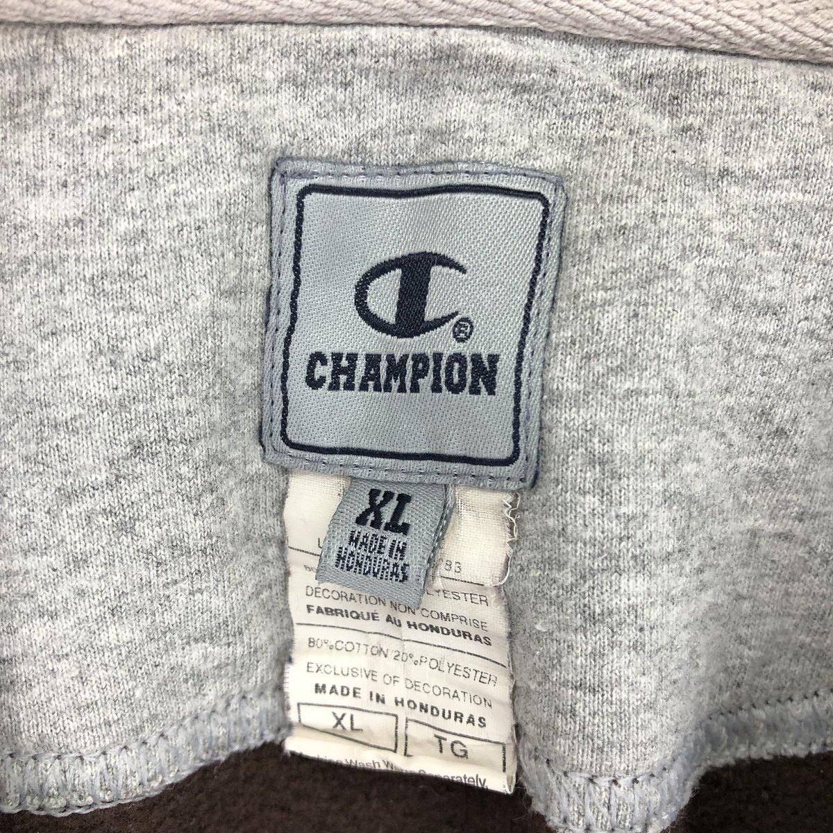 90s~00'S Champion One Point Logo Sweatshirt Trainer Men's XL