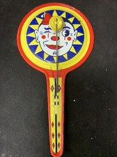 Vintage T. Cohn Clown 4837 Tin Metal Noise Maker - 1950s   1  105