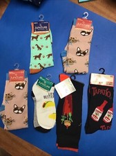 Sock Lot, Fun Socks For The Whole Family, Mens Women  s And Kids 8 Pair