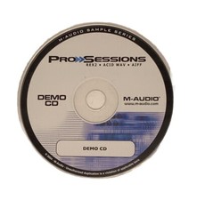 M-Audio Pro Sessions Sample Series REX2 ACID Wave AIFF "Demo CD" 2005