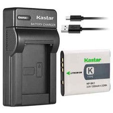 SLIM Charger 1 battery for Sony NP-BK1 DSC-S750 S780 S950 S980 W180 W190 W370