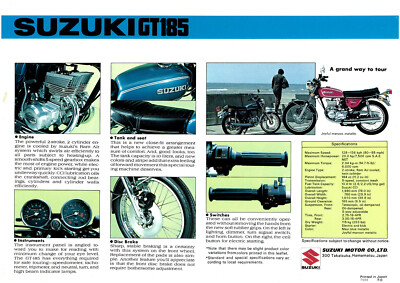PRINCE カタログ　1976年〜1978年 KAWASAKI Brochure KZ750 Z750 B3 1978 Twin Sales Catalog REPRO | eBay