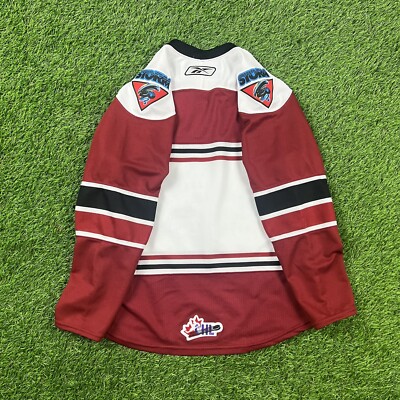 Biltmore Madhatters Guelph Storm Reebok OHL Hockey Jersey Size