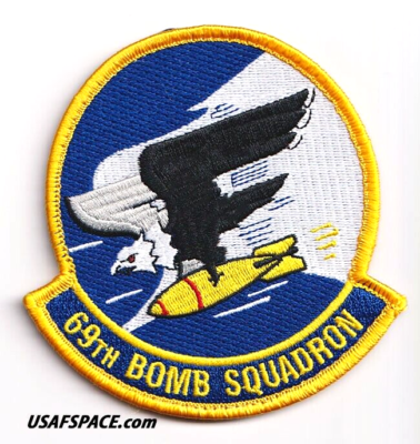 USAF 69TH BOMB SQ -69 BS-B-52H Stratofortress-AFGSC-Minot AFB, ND