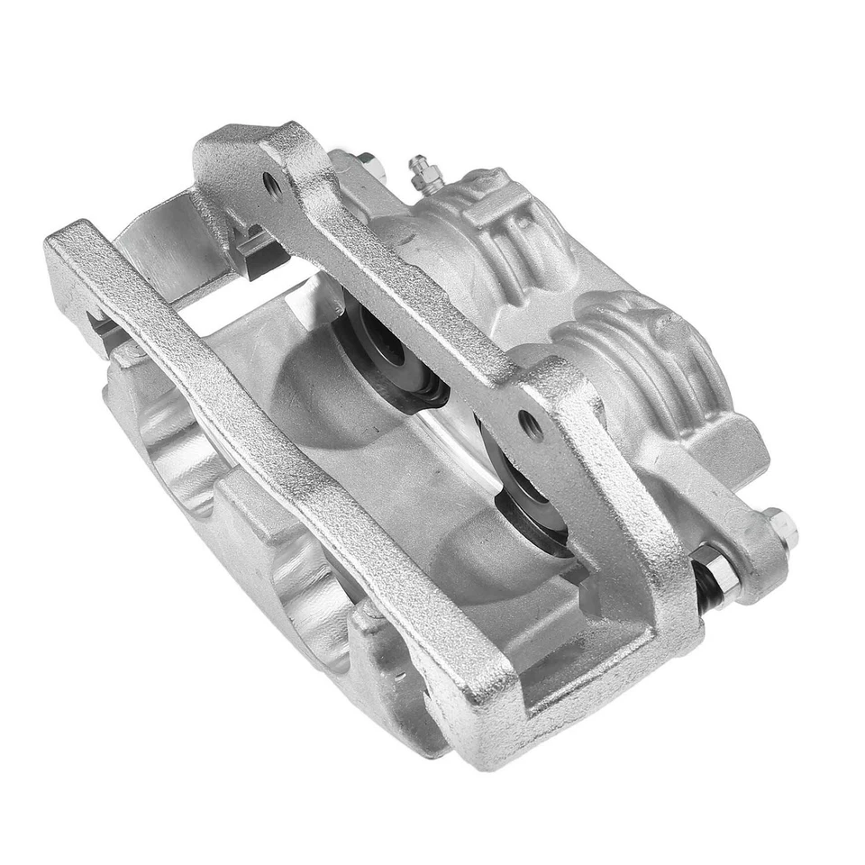 Pinza de freno de disco delantera del lado del conductor con soporte para Cadillac CTS STS 2003 - 2008 Foto 4 de 4