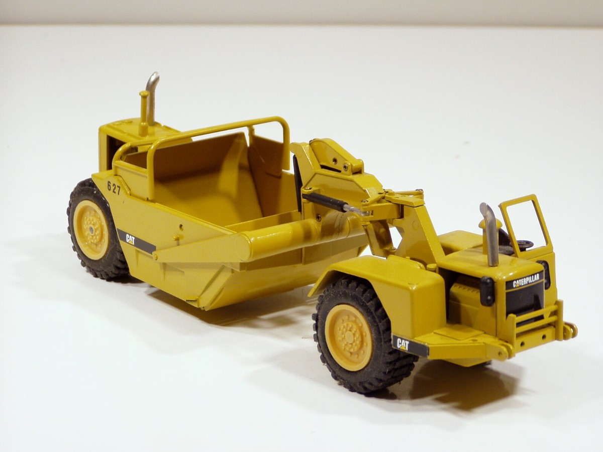 Schürfzug CAT 627 スクレーパー ミニカー Caterpillar 627 Scraper - n/c - Non P/P - 1/50 - NZG #126