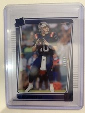 Mac Jones Donruss Clearly Rated Rookie Blue /99