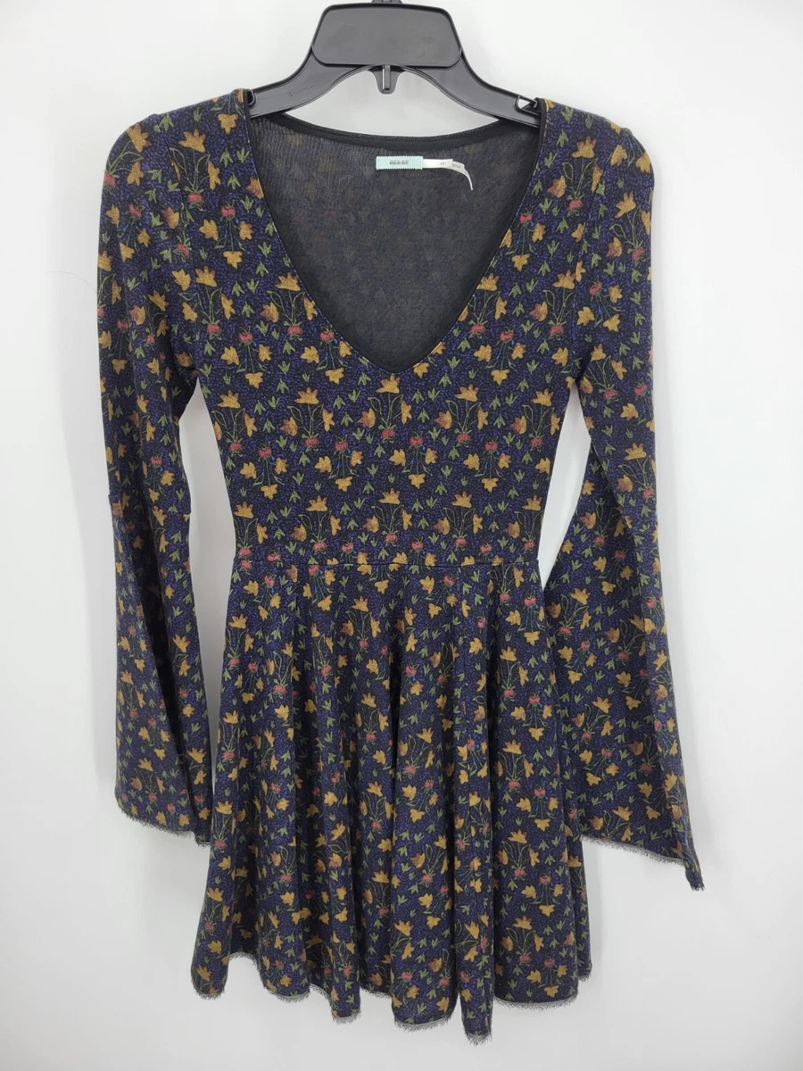 black mini dress forever 21 Rosette Tube Mini Sweater Dress