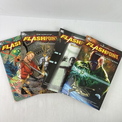 Bundle 4 of DC's The World of Flashpoint - Green Lantern, Wonder Woman, Superman